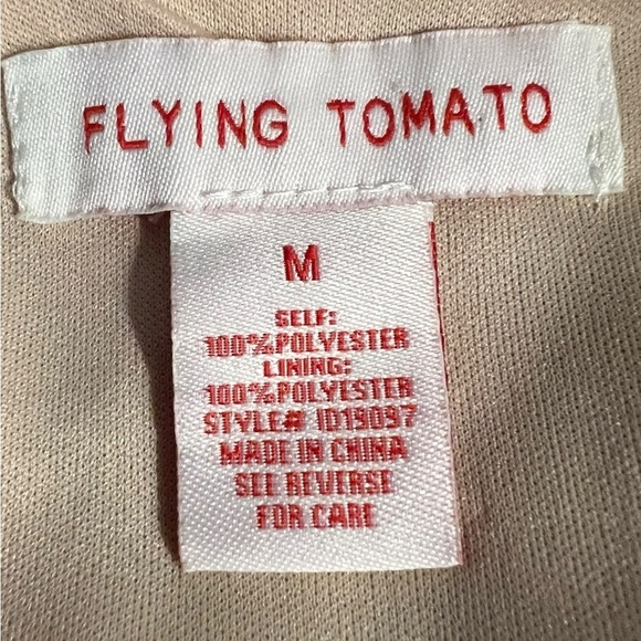 Flying Tomato Orange Green Wrap Sundress - Picture 9 of 11